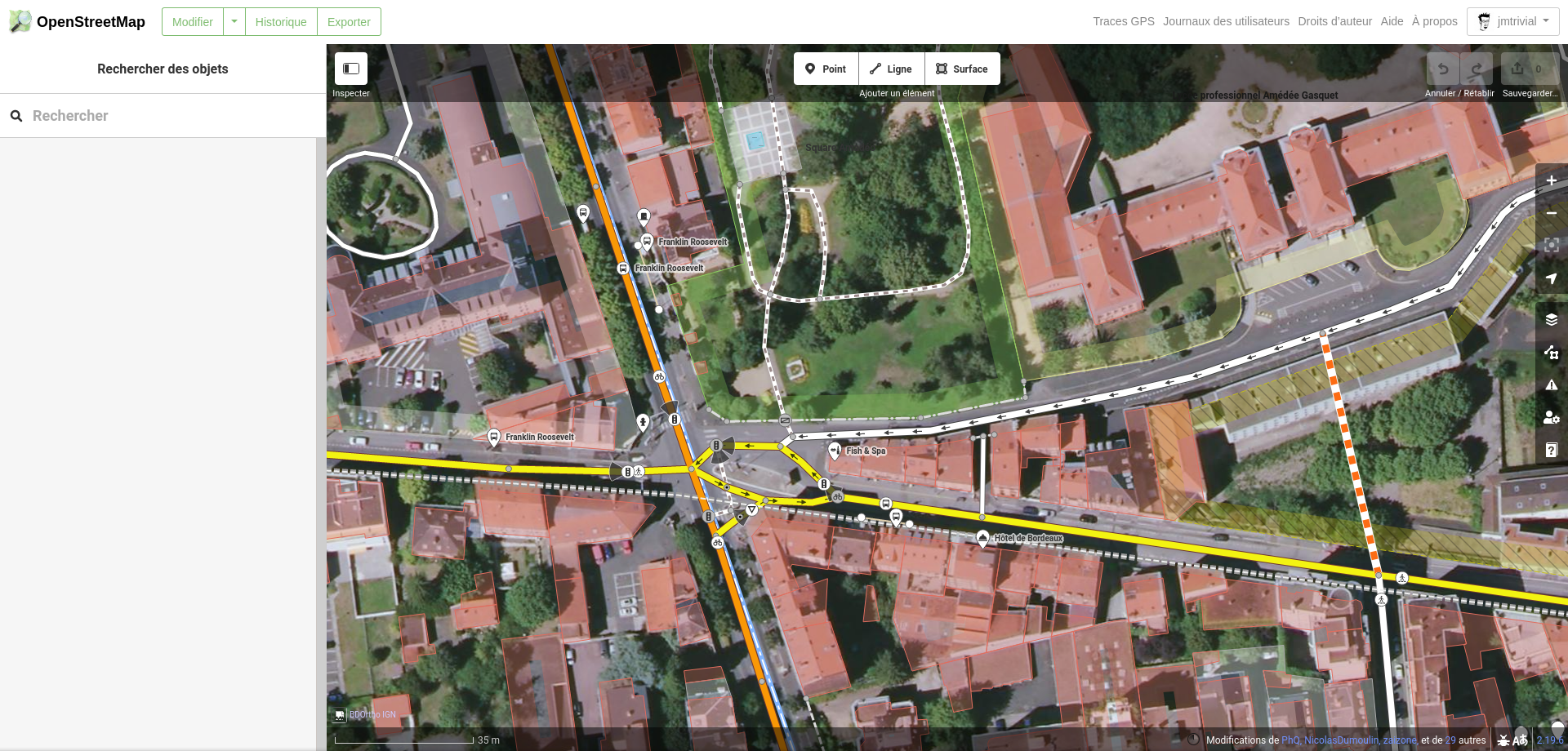ID, l'éditeur le plus utilisé pour modifier les données d'OpenStreetMap